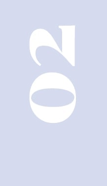 02 blue number two design element
